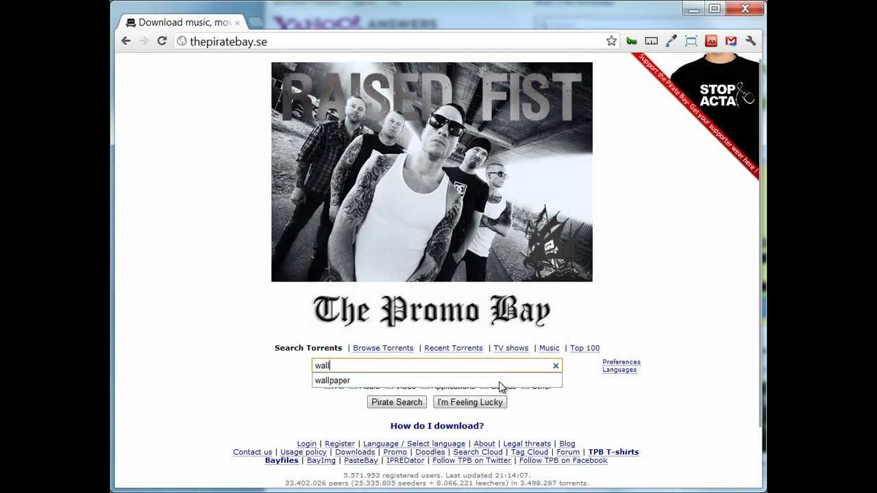 Pirate bay can